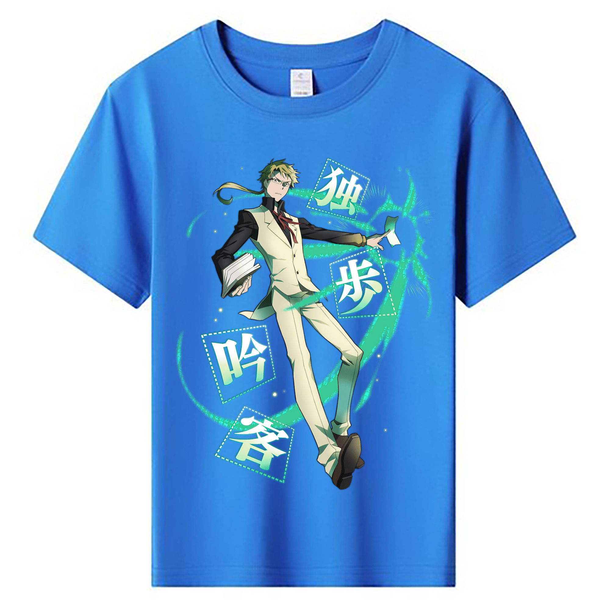 （画像用） 文豪ストレイドッグス Bungo Stray Dogs 綿100％キッズTシャツ（フロントプリント）